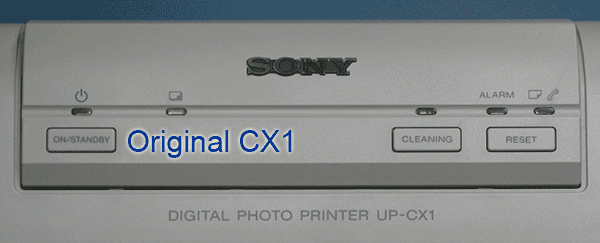Sony_UP-CX1_front New Front Panel on Sony UPCX1