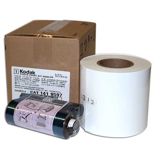 Kodak Thermal Media Print Kit for use with 6800/6R