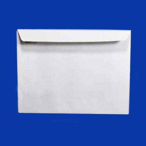 Plain White Envelope with window, 6.5" x 8.5"