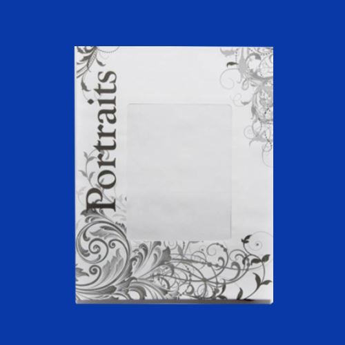 Special Portrait Envelope Black & White, 9.5" x 12"