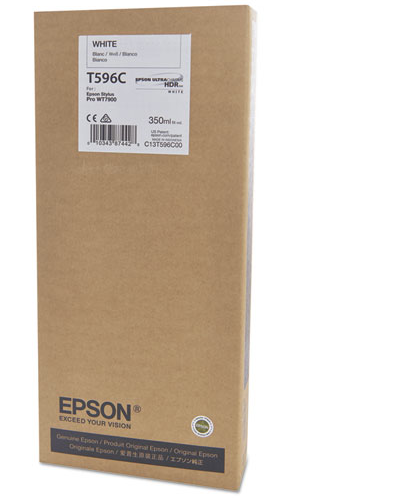 Image of Epson WT7900 150ml White Cartridge