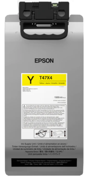 Epson T47X UltraChrome DG 1.5L Ink - Yellow