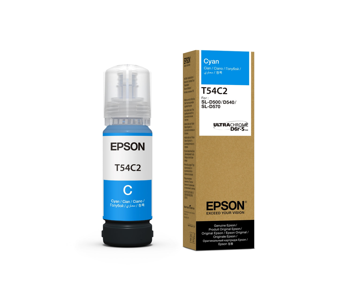 Epson 70ml UltraChrome T54C Minilab Ink - Cyan
