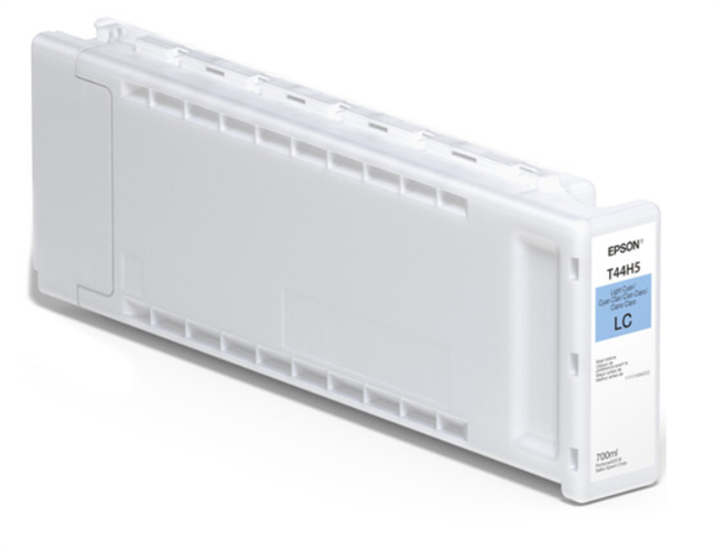 Epson ink cartridge on a white background