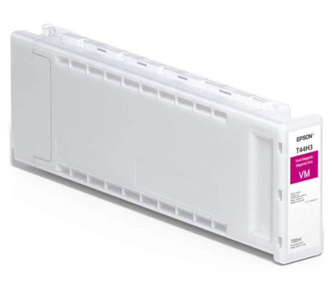 Epson ink cartridge on a white background