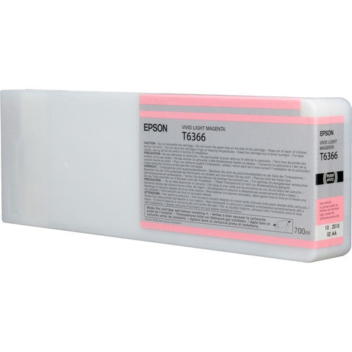 Epson T6366 ink cartridge on a white background