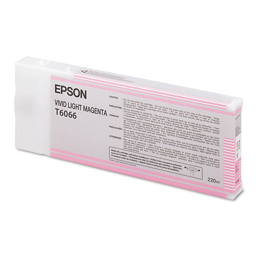 Epson Vivid Light Magenta ink cartridge packaging on a white background