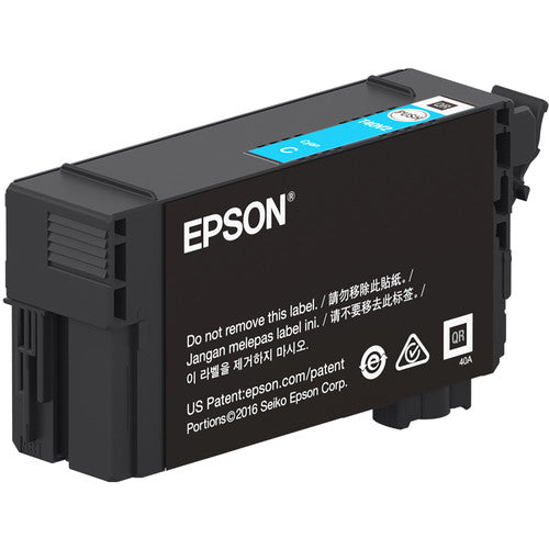 Epson ink cartridge on a white background