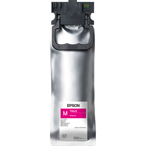 Epson magenta ink cartridge on a white background