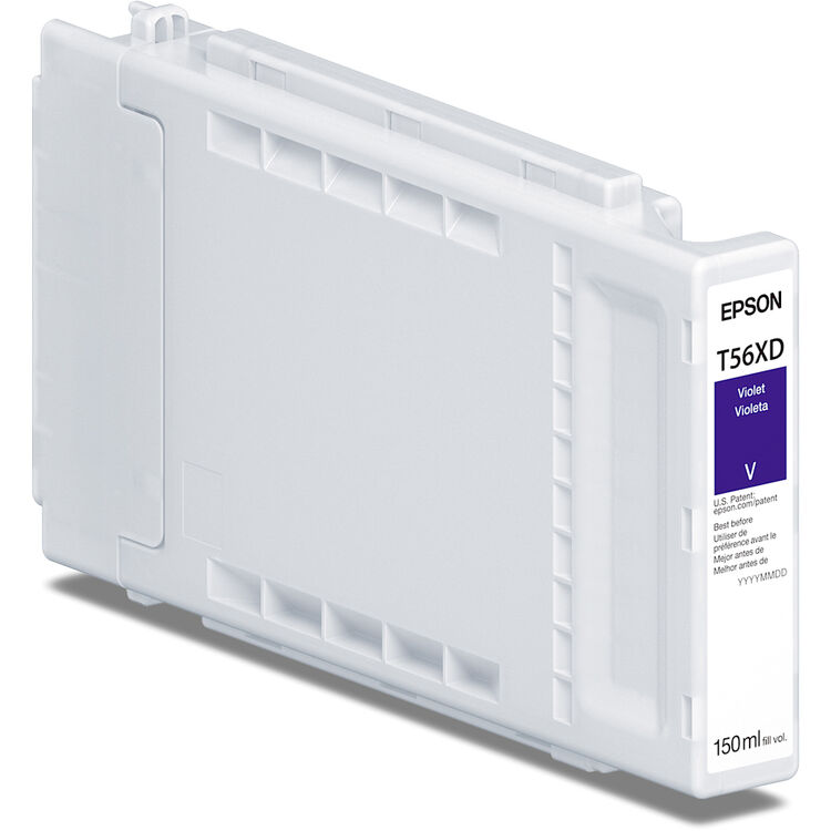 Epson 150ml T56X UltraChrome PRO10 Ink for SureColor P7370/P9370 Printer - Violet