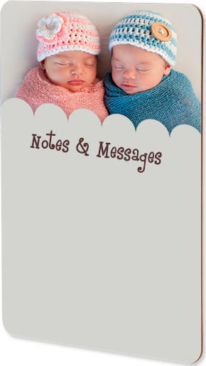 Unisub 8" x 10.3" MDF Place Mat