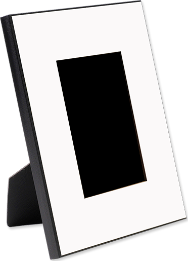 Unisub 8" x 10" MDF 2.24 inch Wide Picture Frame Holds 4" x 6" Photo