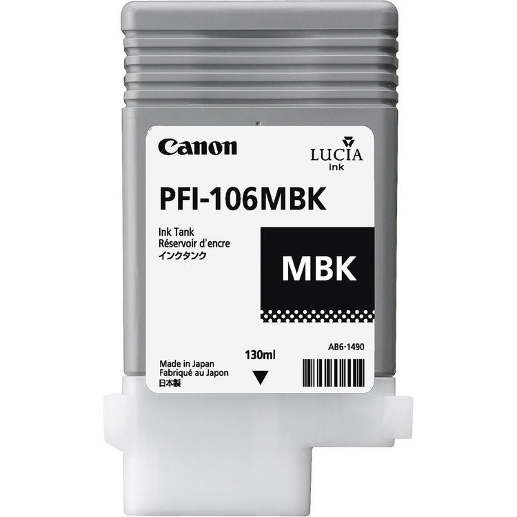 Canon 130ml PFI-106 Ink - Matte Black