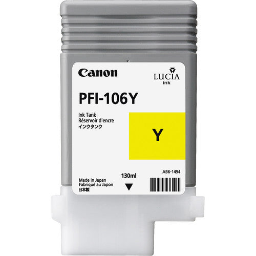 Canon 130ml PFI-106 Ink - Yellow
