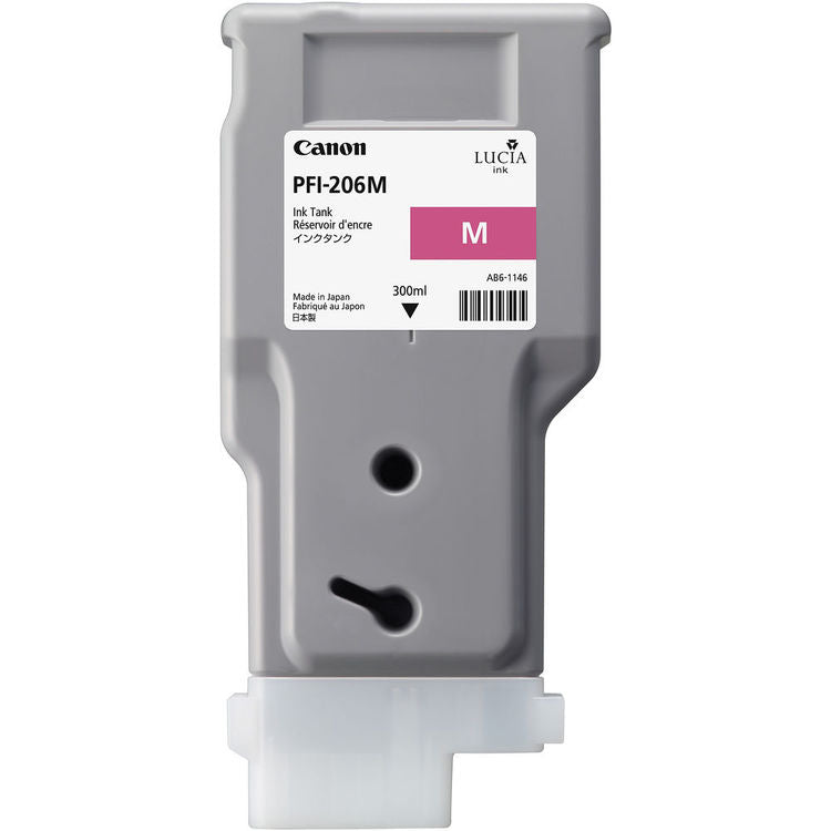 Canon 300ml PFI-206 Ink - Magenta