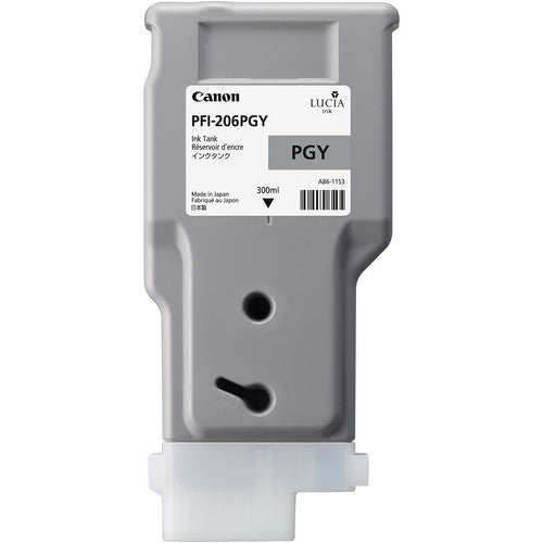 Canon 300ml PFI-206 Ink - Photo Grey