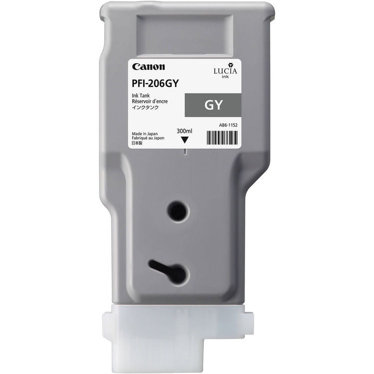 Canon 300ml PFI-206 Ink - Grey