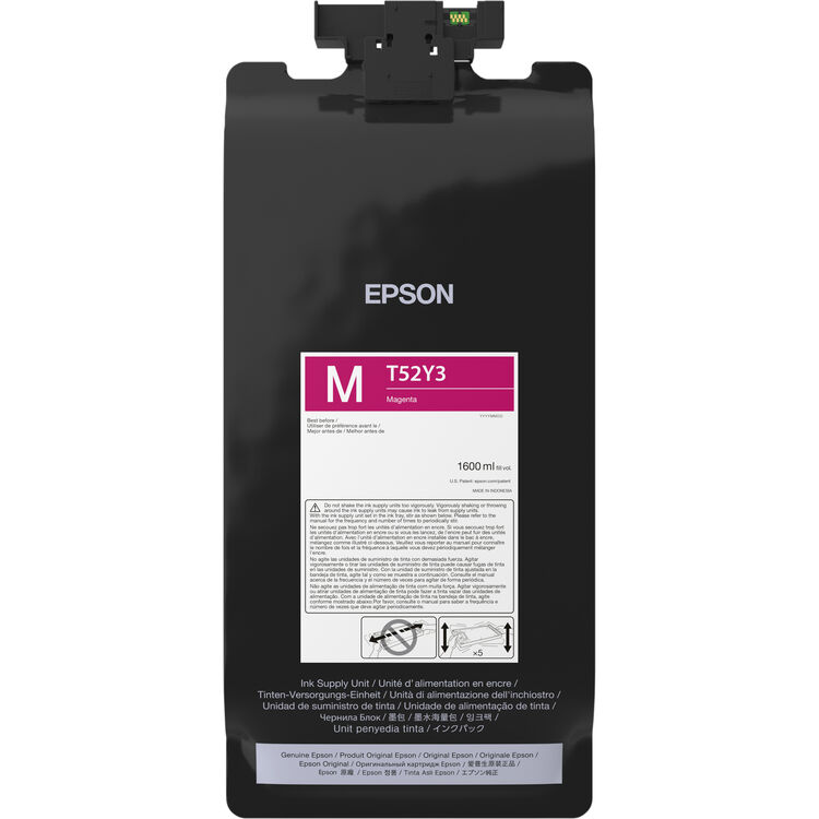 Epson T52Y UltraChrome XD3 1.6L High-Capacity Bulk Ink Pack - Magenta
