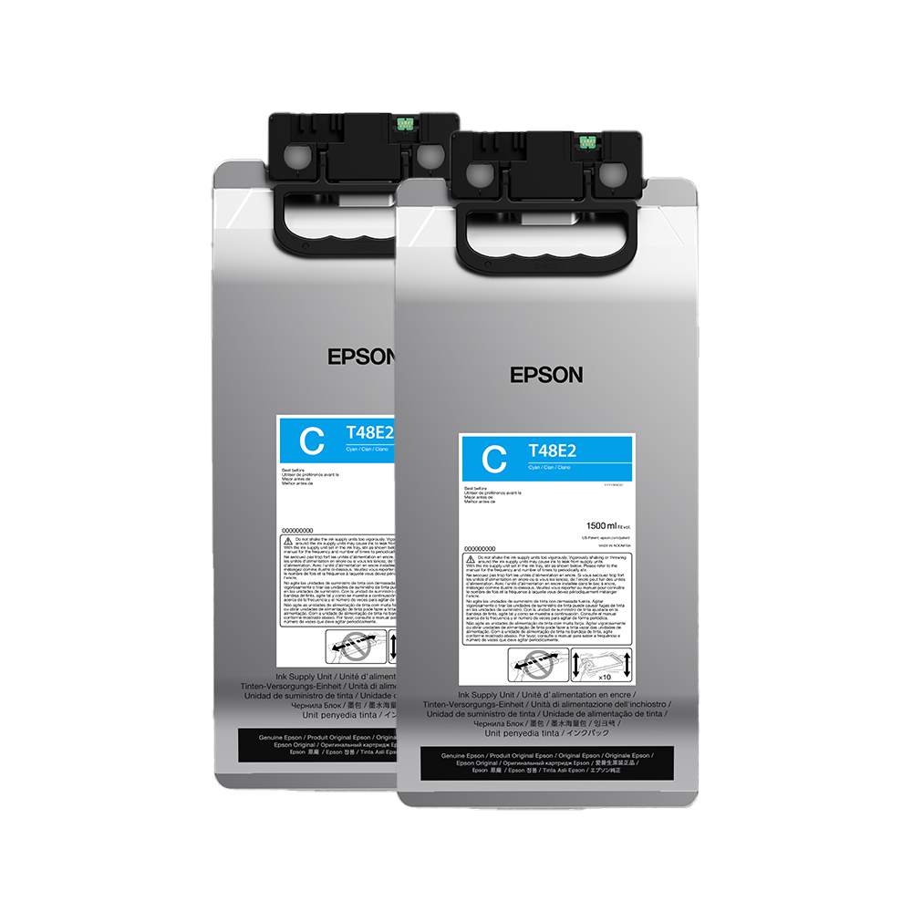 Epson 1.5L T45S UltraChrome RS Ink - Cyan (2-Pack)