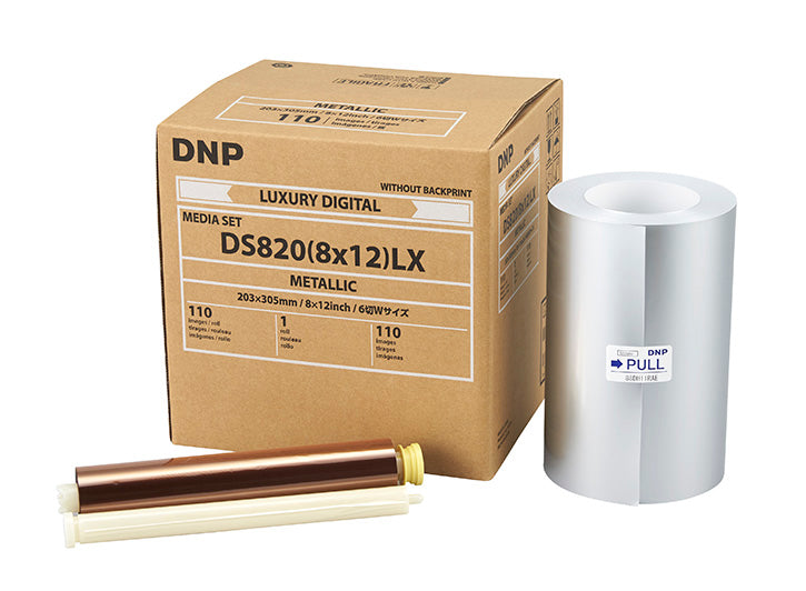 DNP Metallic Finish 8" x 12" Luxury Media for use with DS820A Printer