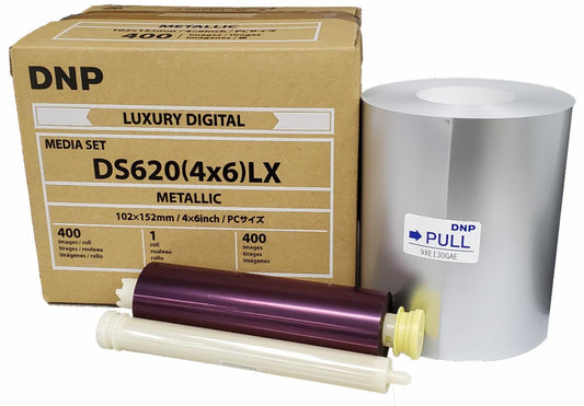 DNP Metallic Finish 4" x 6" Luxury Media for use with DS620A Printer