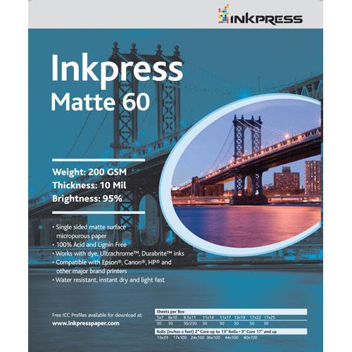 Inkpress Matte 60 - 60" x 100' Roll