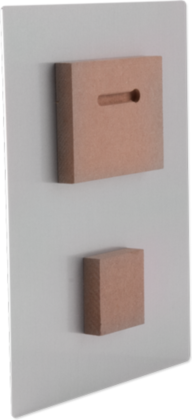 Chromaluxe 2" x 2" and 3" x 4" Shadow Display Set for up to 16" x 20"