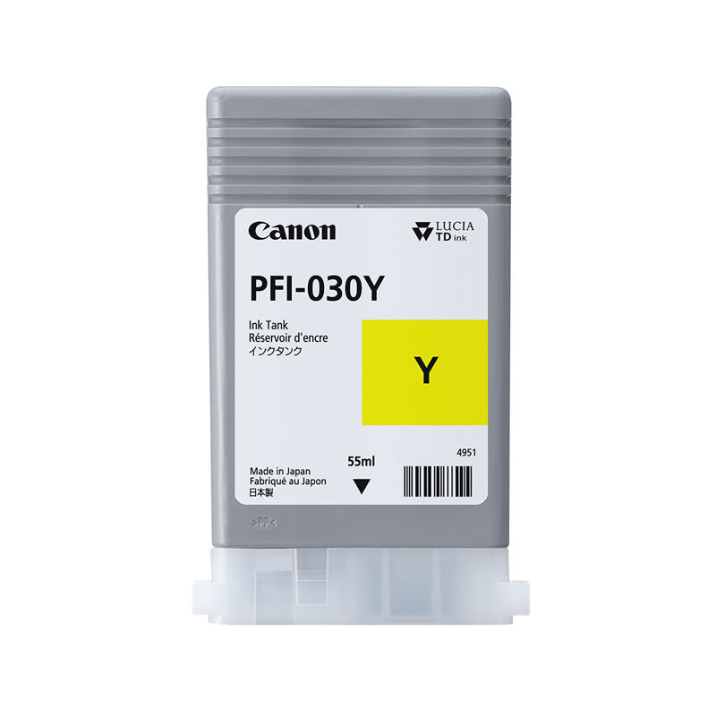 Canon PFI-030 55ml Ink - Yellow