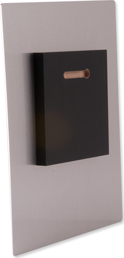 ChromaLuxe 4.5" x 4.5" Black Shadow Mount for Hanging Photo Panels Case of 20