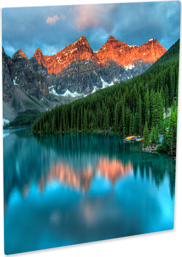 ChromaLuxe Outdoor 5" x 7" Gloss White Aluminum Panel Case of 10