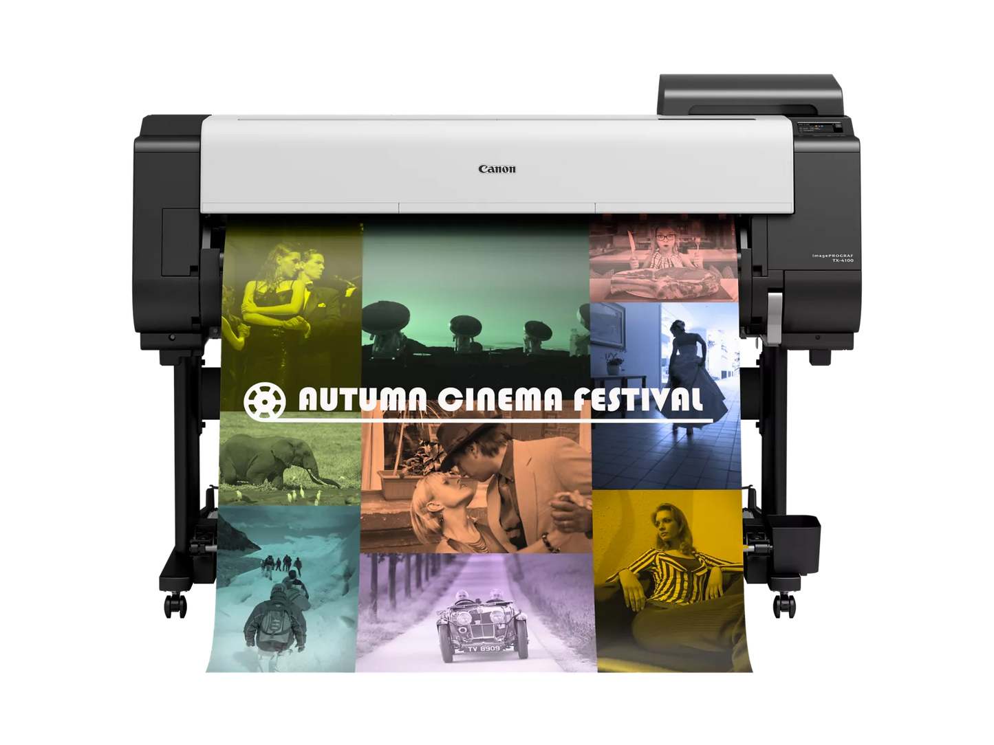 Canon imagePROGRAF TX-4100 44" Large Format Printer w/ Stand & Catch Basket