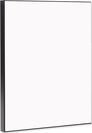 Unisub 8" x 10" MDF Plaque with Black Flat Edge
