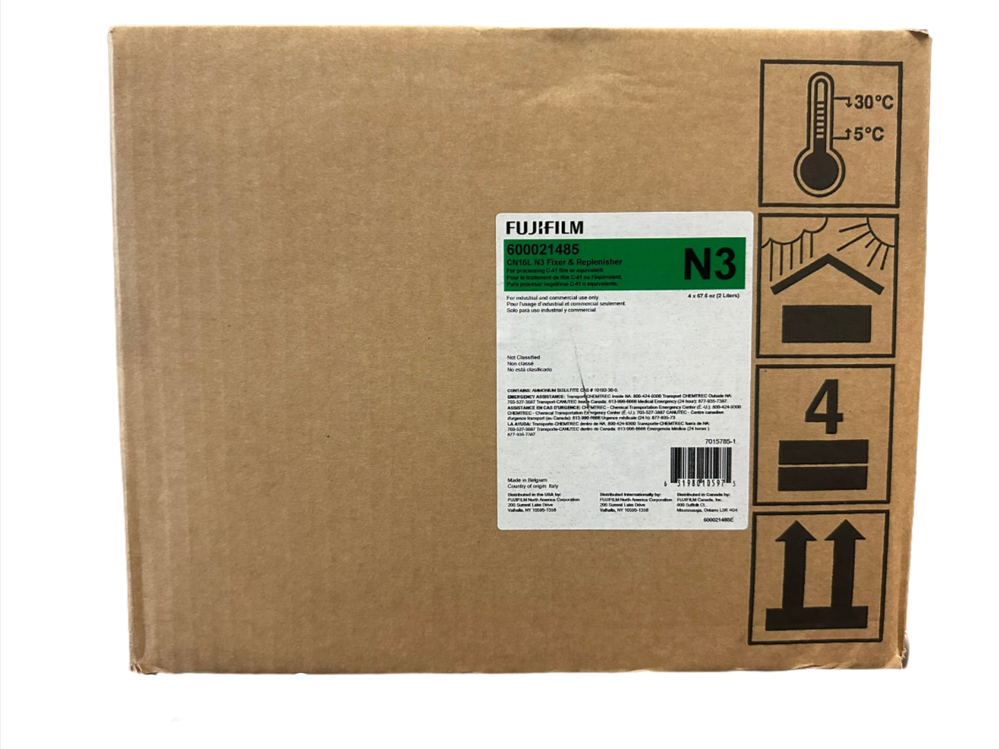 Fuji C-41 CN-16L N3R Fixer 4X2L