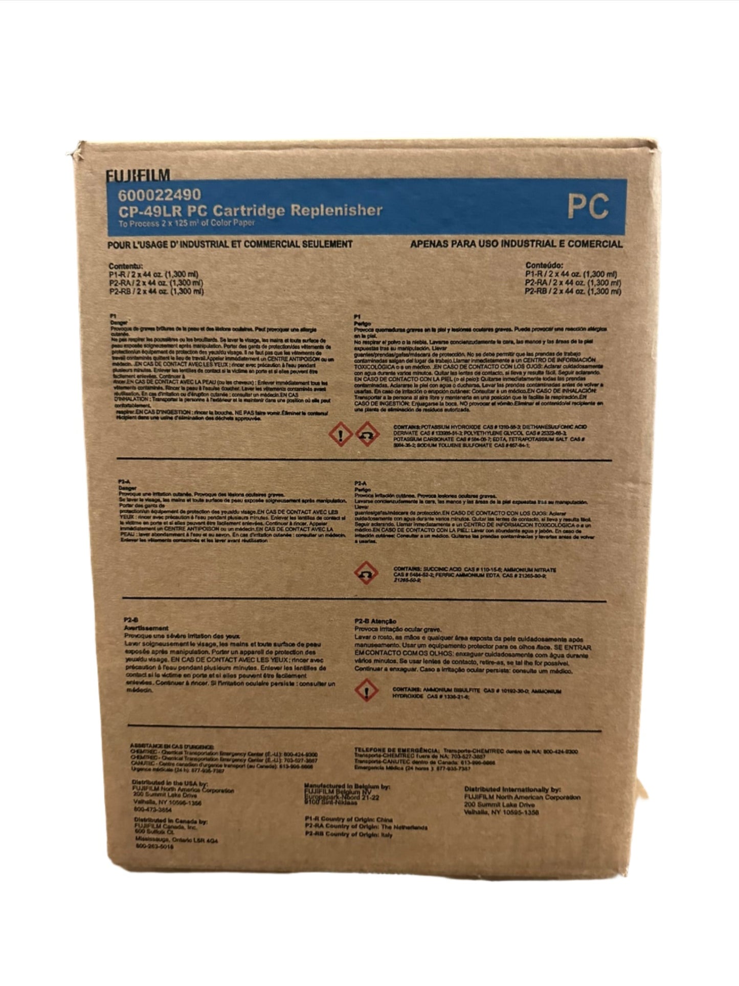 Fuji PC Cart Repl. CP49LR PCx2