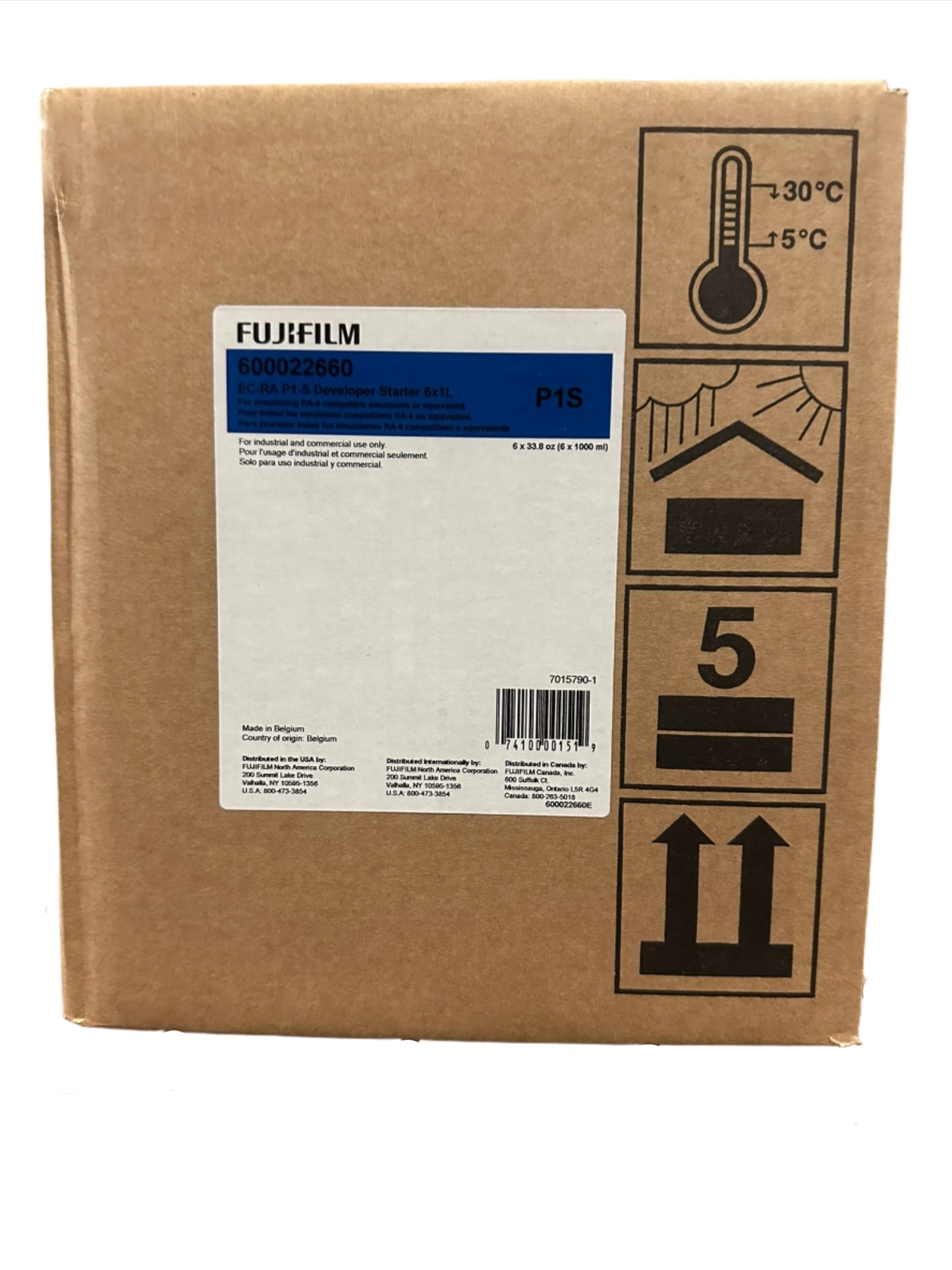Fuji EC® -RA P1-S Developer Starter, 6x1L