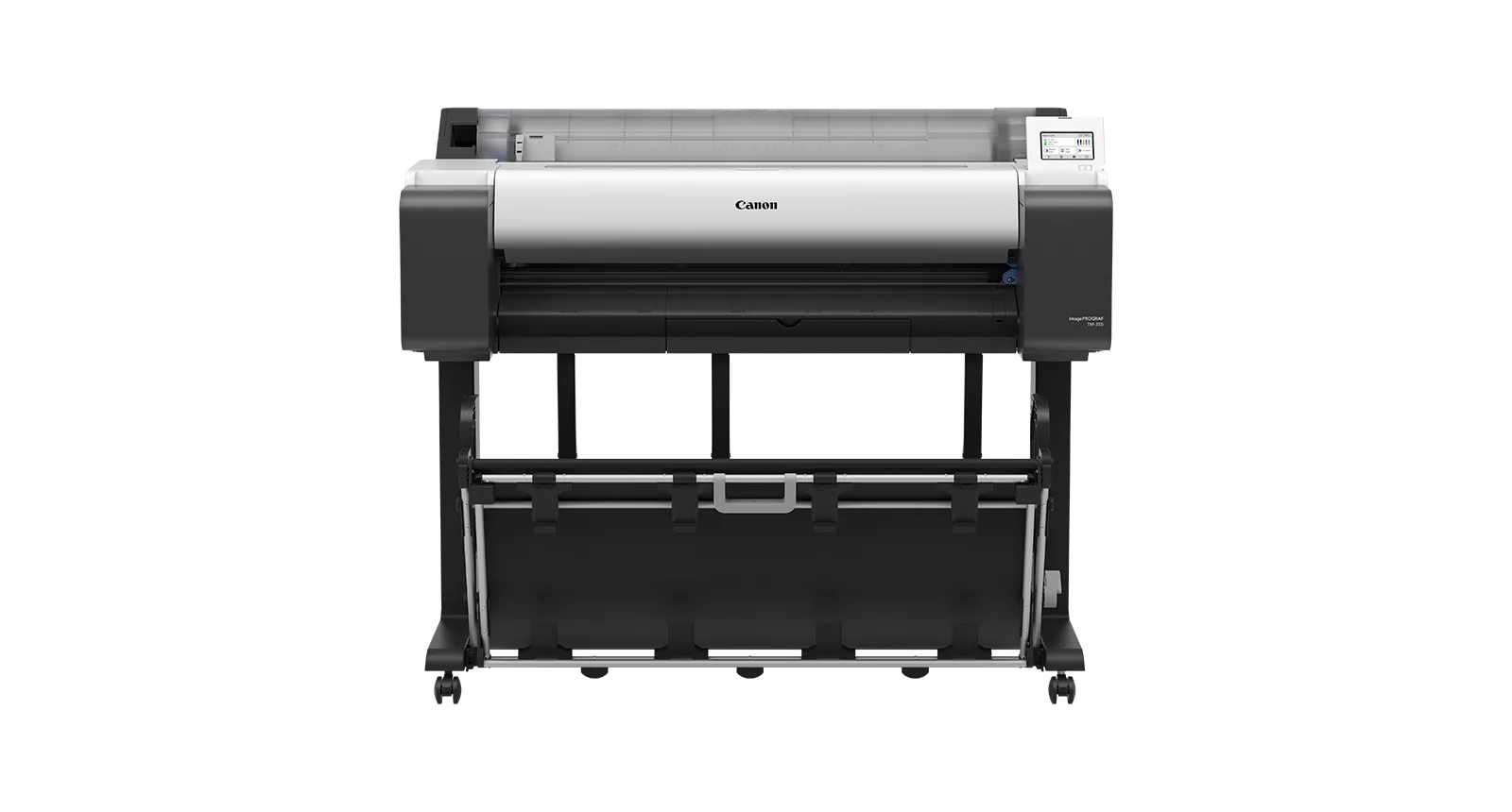Canon TM‑355 36″ Printer with Flat Basket – Imaging Spectrum Canon TM‑355 36″ Printer with Flat Basket – Imaging Spectrum
