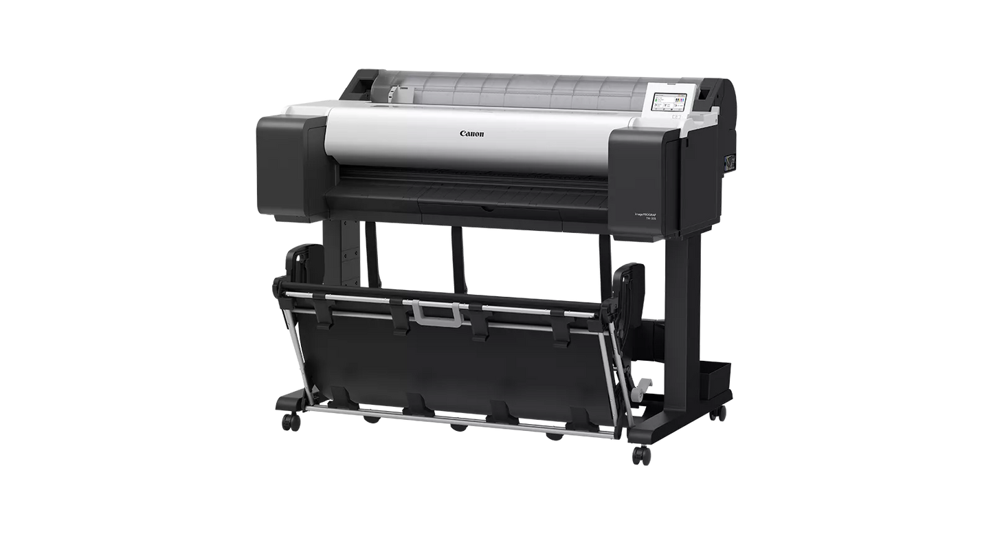 Canon imagePROGRAF TM-355 36" Large Format Printer w/ Stand & Flat Basket