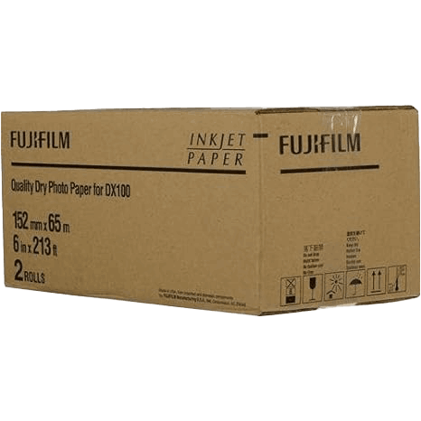 Fuji DX100/DX400W 6" x 213' Glossy Paper 2 pack