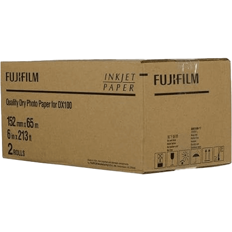 Fuji DX100/DX400W 6" x 213' Lustre Paper 2 Pack