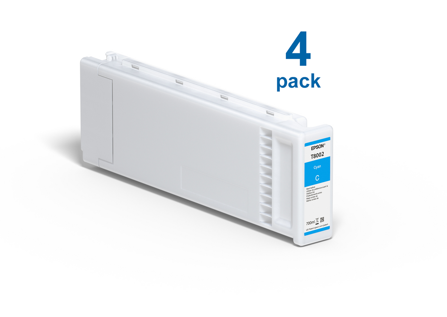 UltraChrome Pro Cyan 700ml Ink (4 Pack) for the Epson P10000 & P20000