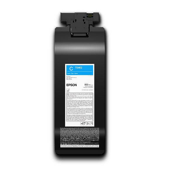 Epson DTG UltraChrome DG2 800ml High-Capacity Ink Pack - Cyan - for F2270