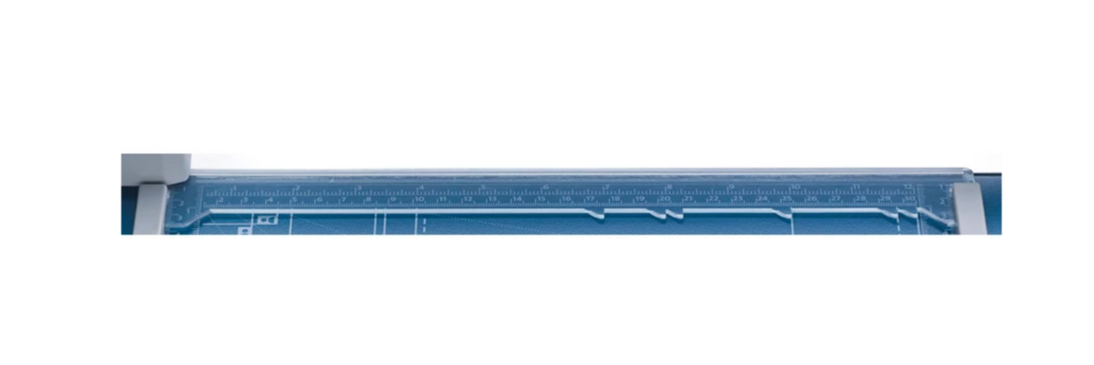 Dahle 12 in. Plastic clamp/guide- triangle rail - model 507, 3rd gen