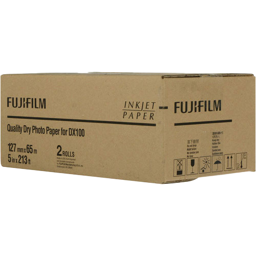 Fuji DX100/DX400W 5" x 213' Glossy Paper 2 Pack