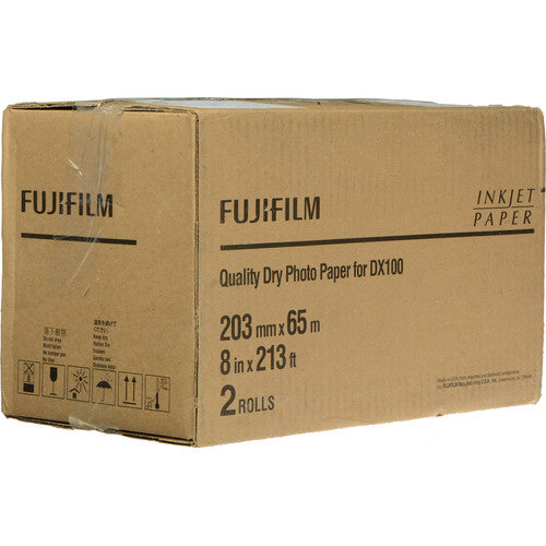 Fuji DX100/DX400W 8" x 213' Lustre Paper 2 Pack