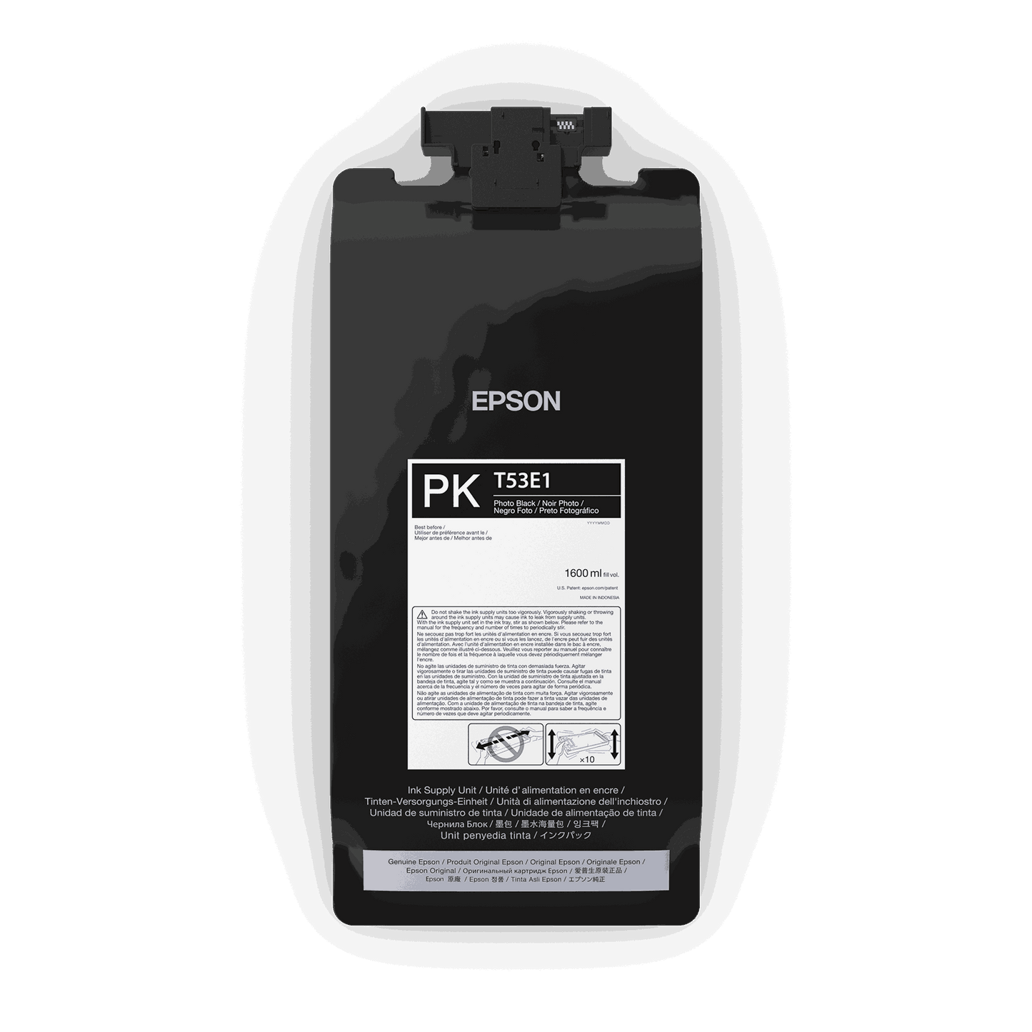 Epson 1.6L T53E UltraChrome PRO6 High Capacity Ink Pack - Matte Black