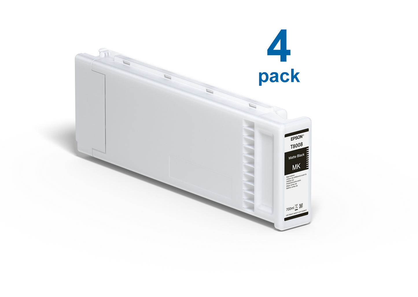 UltraChrome Pro Matte Black 700ml Ink (4 Pack) for the Epson P10000 & P20000