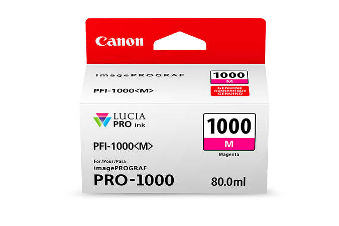 Canon 80ml PFI-1000 LUCIA PRO Ink - Magenta