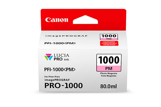 Canon 80ml PFI-1000 LUCIA PRO Ink - Photo Magenta