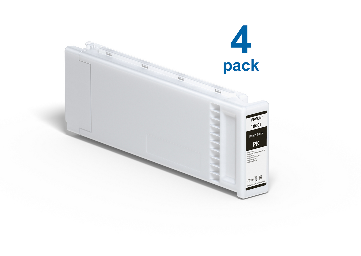 UltraChrome Pro Photo Black 700ml Ink (4 Pack) for the Epson P10000 & P20000
