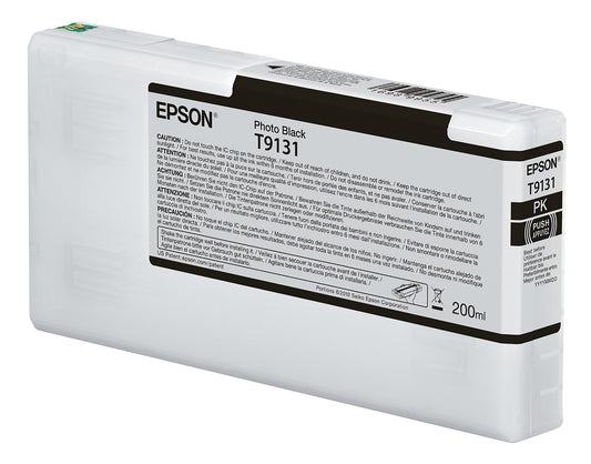 Epson 200ml T913 UltraChrome HDX Ink - Photo Black